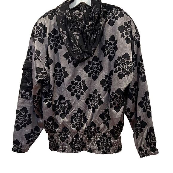 NILS Vintage Women’s Nylon Hooded Ski Jacket Sz.10 - Picture 2 of 6